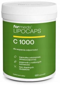 LIPOCAPS C1000 Liposomalna Witamina C 120kapsułek