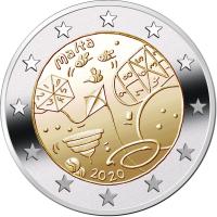 2 euro Malta Gry 2020