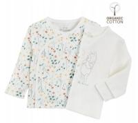 COOL CLUB Kaftanik dziewczęcy bluzka 2 pack Kubuś Puchatek r 74