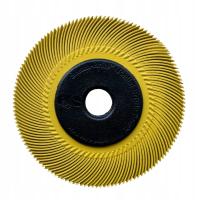 Szczotka 3M BB-ZB P80 150 mm żółta – typ C, 8 listków, oryginalna flansza