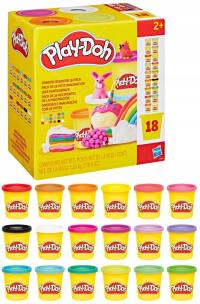 PLAY-DOH Ciastolina Wyobraźnia 18-PAK Tuby uzupełniające G0522