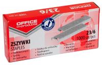 Zszywki OFFICE PRODUCTS 23/6 1000szt