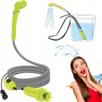 PRZENOŚNY PRYSZNIC TURYSTYCZNY SAMOCHODOWY 12V KEMPINGOWY 10L/MIN MOCNY