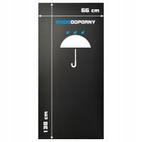 WODOODPORNA TABLICA KREDOWA bez ramy - 138 x 66CM