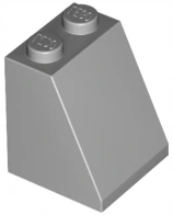 LEGO J szary skos 3678b 65 ( 2x2x2 ) 4234535 5szt