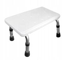 Schodek pomocniczy stopień do wanny łazienki domu regulowana wysokość