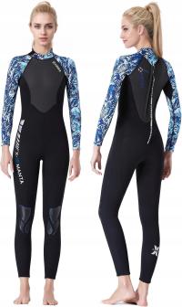 C71/2 Damski kombinezon do nurkowania pianka neopronowa Owntop 3 mm r L