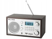 Радио BLOW RA2 FM Bluetooth коричневый