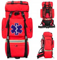 Duży OGROMNY Plecak Ratunkowy MEDYCZNY Ratownika Medyczny APTECZKA 100L