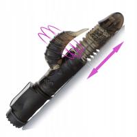 Wibrator czarny 25 cm mocne wibracje