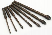 НАБОР СВЕРЛ ДЛЯ СТЕКЛЯННОЙ ПЛИТКИ И КЕРАМОГРАНИТА 7 ШТ.