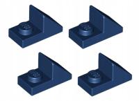 LEGO płytka ze skosem 1x2 c.niebieska 4 szt 92946