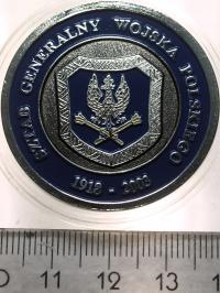 coin 2003 Sztab Generalny Wojska Polskiego 1918-2003 medal