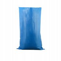 Worki polipropylenowe 50x80 cm, 25 szt. niebieskie, MOCNE + SZNUREK GRATIS
