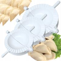FOREMKI DO LEPIENIE PIEROGÓW USZEK FORMA NA PIEROGI WYKRAWACZ ZLEPIARKA 3x