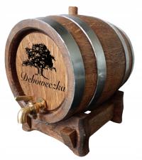 Дубовая бочка 3 литра для вина, самогон гравер, производитель