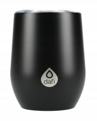 Термокружка для кофе и чая Dafi 330 мл с двойными стенками (черный)