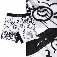 Krótkie spodenki treningowe męskie Manto Debza Białe