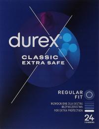 DUREX Extra Safe Презервативы БЕЗОПАСНЫ 24 шт