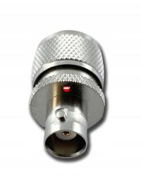 Adapter BNC-F/UHF-M - przejściówka gniazdo BNC na wtyk UC-1 PL-259 - M & P