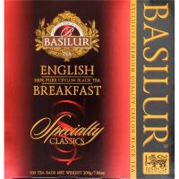 Basilur ENGLISH BREAKFAST herbata czarna - 100 szt.