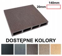 DESKI KOMPOZYTOWE 140x20 KUP OD PRODUCENTA WPC