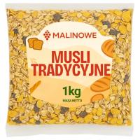 MUSLI Z SUSZONYMI OWOCAMI 1kg MUSLI TRADYCYJNE JAKOŚĆ PREMIUM