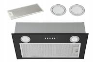 Черная встраиваемая кухонная вытяжка Bora 52cm Black