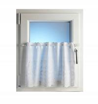 Drążek zazdrostka do firanek Easy2Fix 45-75mm srebrny