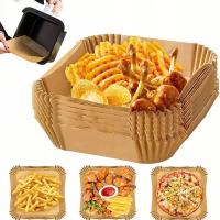 100x бумажный картридж для обезжиренной фритюрницы 20 см