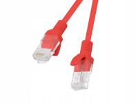 Lanberg PCU6-10CC-0150-R kabel sieciowy Czerwony 1,5 m Cat6 U/UTP (UTP)