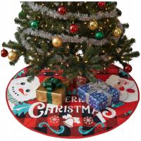 DYWANIK POD CHOINKĘ MATA OKRĄGŁY FUTERKO na PIEŃ DYWAN 90 CM NA PREZENTY