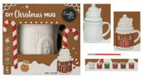 Kubek świąteczny do samodzielnego malowaniwa DIY christmas MUG na prezent