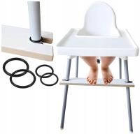 Табурет для стула Bumblebee IKEA Antilop для ребенка Белый регулируемый
