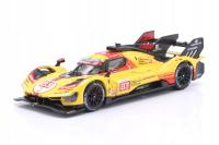 Ferrari 499P #83 R. Kubica AF Corse LMH FIA 24h Le Mans 2024 Bburago 1:43