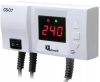 CS-07 КОНТРОЛЛЕР ЦИРКУЛЯЦИОННОГО НАСОСА КОТЛА ПЕЧИ С ДИСПЛЕЕМ