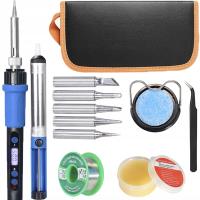 100 Вт набор для пайки ЖК-дисплей всасывающий оловянный паяльник 13 el.