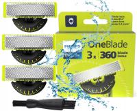 Бритва Philips 3X One BLADE 360 для бритвы QP