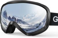 Gogle Narciarskie UV400 Snowboardowe OTG Uniseks GlaRid Anti-Fog + Etui