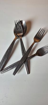 Gerlach PRL piękne sztućce komplet (32