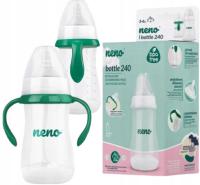 NENO антиколиковая бутылка для кормления и обучения питью 240 мл соска 3-6 м