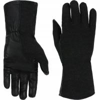 Rękawiczki Pilotów US Air Force Taktyczne Nomex Niepalne - Czarne