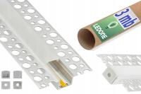 Комплект светодиодный алюминиевый профиль для гипсокартона Гипсокартон GK гипсовых плит 3М
