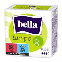 BELLA TAMPOO SUPER chłonne TAMPONY HIGIENICZNE 8sztuk