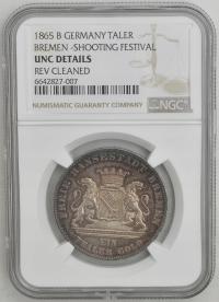 18.gp.WM BREMA, TALAR STRZELECKI 1865 B NGC ...