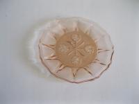 STARY ŁOSOSIOWY TALERZYK DO CIASTA HUTA ZĄBKOWICE