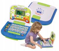 MĄDRA GŁÓWKA Edukacyjny Laptop Dwujęzyczny Smily Play PL-ANG Dzieci 3+ 8030