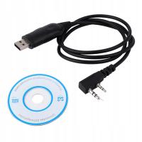 2× Kabel do programowania USB Baofeng do BAOFENG