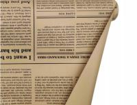 Крафт бумага пергамент газета 50 см x 10yd