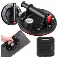 2X PRZYSSAWKA PRÓŻNIOWA DO PŁYTEK UCHWYT Z POMPKĄ MANOMETREM GLAZURY 200KG